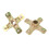 1 Pair Rear Wheel Axle Hubs with 4 Bolts Left 10