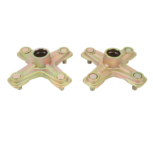 1 Pair Rear Wheel Axle Hubs with 4 Bolts Left 2