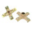 1 Pair Rear Wheel Axle Hubs with 4 Bolts Left 9