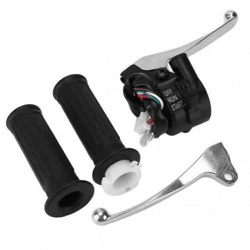 Motorcycle Brake Throttle Handlebar 3pt?82920?00?00 Replacement for Yamaha Pw50 1998?2005 1