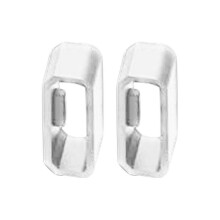 (White, 26mm) 2pcs Watch Strap Retainer Rings 22mm/26mm Loop Holder For Garmin Fenix 3/5x/5x Plus/6x/6/6 Pro/3 Hr