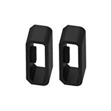 (Black, 26mm) 2pcs Watch Strap Retainer Rings 22mm/26mm Loop Holder For Garmin Fenix 3/5x/5x Plus/6x/6/6 Pro/3 Hr