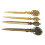 4 Pcs Letter Openers Retro Lightweight Compact 6