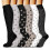 (Set 1, S M) Compression Socks For Women And Men 6 Pairs, Best Support For Running 1