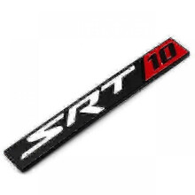 (1Piece For SRT10-C) 2025 1piece 3d Metal Car Emblem For Srt Srt6 Srt8 Srt10 Sxt Sxt6 Sxt8 Sxt10 Decal Rear Trunk Badge Sticker Styling