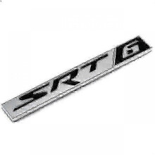 (1Piece For SRT6-A) 2025 1piece 3d Metal Car Emblem For Srt Srt6 Srt8 Srt10 Sxt Sxt6 Sxt8 Sxt10 Decal Rear Trunk Badge Sticker Styling