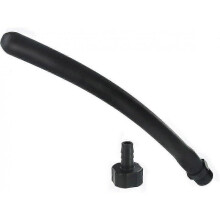 2025 Latest Model Silicone Comfort Nozzle Enema Attachment Black