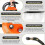 Handheld Steam Cleaner 2500w Cleaning Steam Cleaner 1.35l S` 4