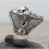 (7) Memento Mori Skull Sterling Silver Ring 4