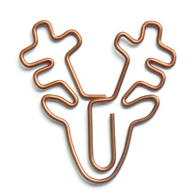 100Pcs Cute Paper Clips Retro Christmas Style