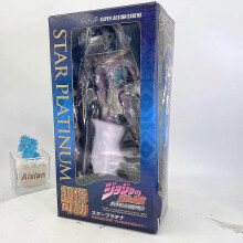 (15cm M BOX2)16cm Jojo's Bizarre Adventure Anime Killer Jonathan Joestar Pvc Action Figure Queen Second Stone Ocean Collectible Model Toys