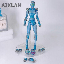 (15cm L)16cm Jojo's Bizarre Adventure Anime Killer Jonathan Joestar Pvc Action Figure Queen Second Stone Ocean Collectible Model Toys