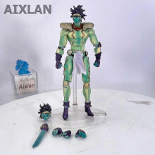 (15cm N)16cm Jojo's Bizarre Adventure Anime Killer Jonathan Joestar Pvc Action Figure Queen Second Stone Ocean Collectible Model Toys
