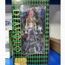 (E BOX)16cm Jojo's Bizarre Adventure Anime Killer Jonathan Joestar Pvc Action Figure Queen Second Stone Ocean Collectible Model Toys