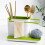 (Yellow) Kitchen Sink Utensil Rack Sewer Storage Rack Kitchen Accessories 4