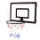 Wall Mounted Basketball Hoop Number 7 Basketball 3