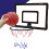 Wall Mounted Basketball Hoop Number 7 Basketball 7