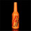 (Orange) Flair Bartender Bartending Practice Bar Pub Bottle Wine Cocktail Shaker - White 2
