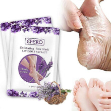 A Pair Of Lavender Foot Masks To Remove Dead Skin And Calluses, Foot Masks, Foot Exfoliation, Foot Masks, Foot Repair Scrub Foot Masks