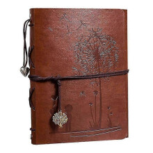(Style 3 brown) Leather Diy Photo Album Scrapbook Album Photo Book Vintage Photo Book