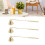 3pcs Candle Snuffer Golden Iron Plating Bell 12