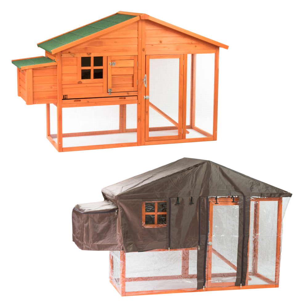 Kct Malaga Coop Chicken House With Cover