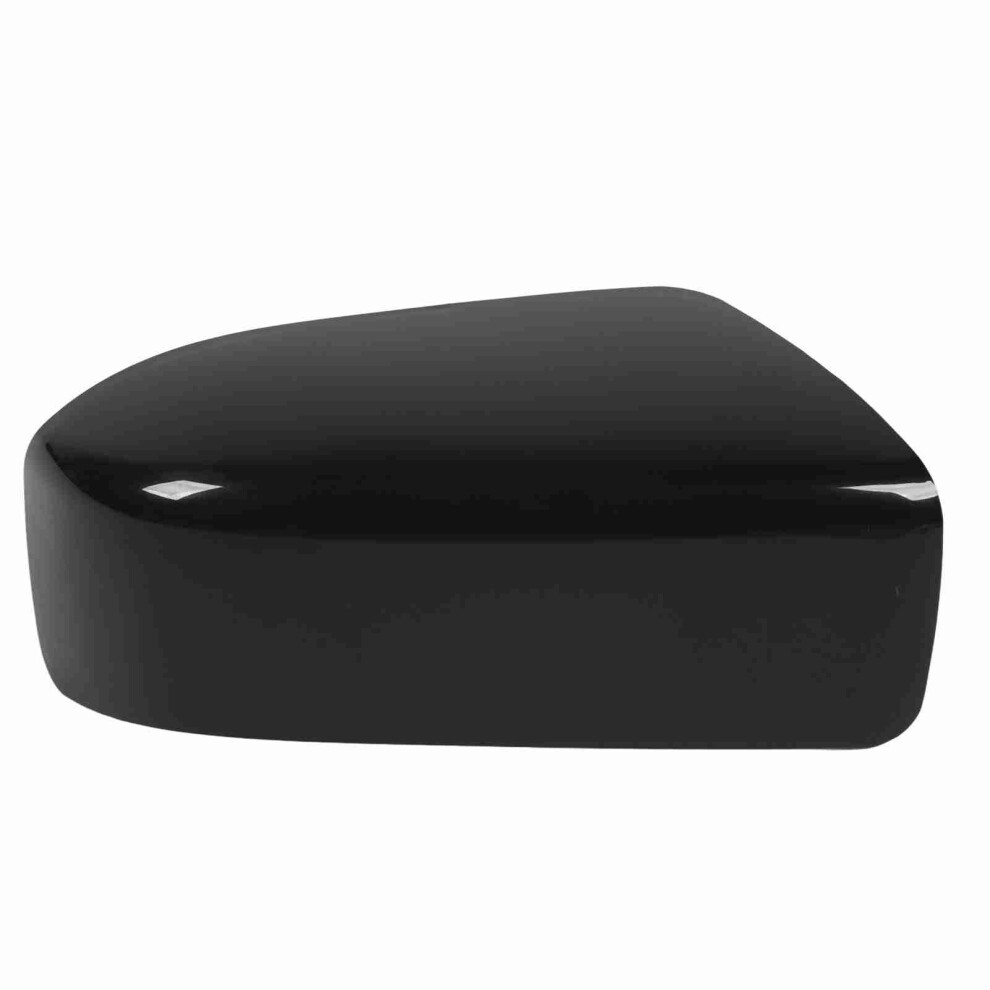 Side Rearview Mirror Cover Weather Proof Black 9121376948206