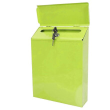 Outdoor Wall Mount Password with Lock Mailbox with Slot Weatherproof Mailings Easily Install for Household Farmhouse Mail Box