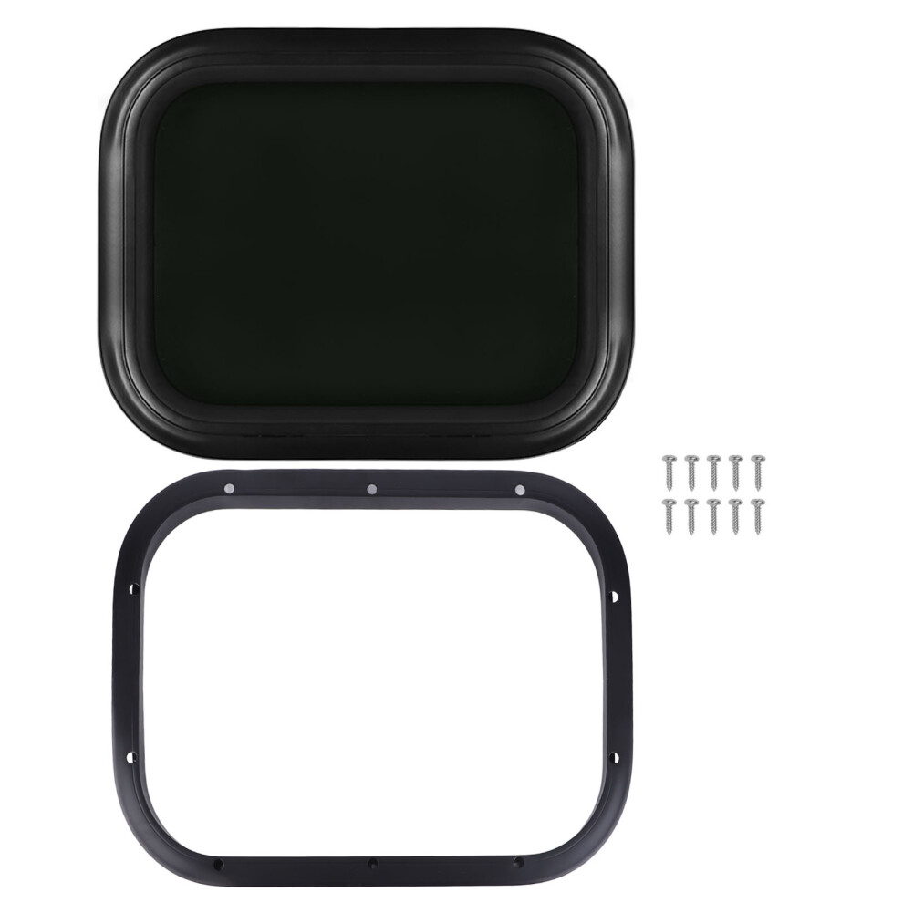 Rv Fixed Window 500 X 350Mm Aluminum Alloy Black 9121376948350