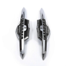 2pcs Suzuki Intruder Plastic Fuel Tank Stickers Boris
