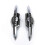2pcs Suzuki Intruder Plastic Fuel Tank Stickers Boris 1