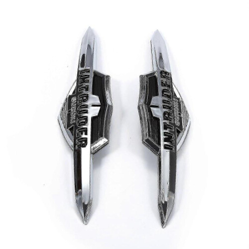 2pcs Suzuki Intruder Plastic Fuel Tank Stickers Boris