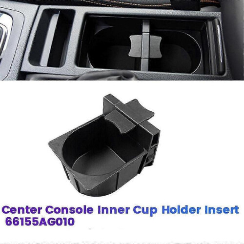 Car Center Console Inner Cup Holder Insert 66155ag010 for Subaru 1
