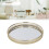 Mirror Tray American Style Iron Round Large 11