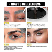 (style 3) Of Eyebrow And Eyelash Dyeing Set Two-in-one Eyelash Eyelash Dyeing Set -