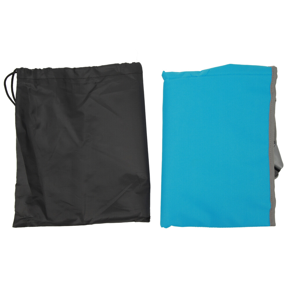 Toddler Airplane Seat Extender Foldable Portable Sky Blue