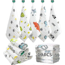 10pcs Baby Washcloths Soft | Baby Washcloth | Face Towels for Newborn