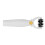 Die Brush Odor Free Ergonomic Handle Stainless 5