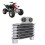 Transmission Oil Cooler Radiator Aluminium Engine 11