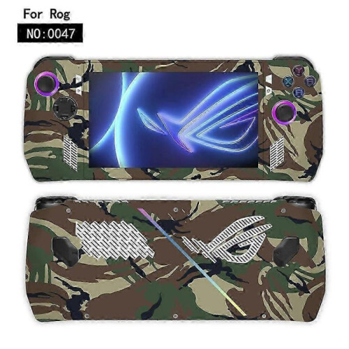 Anti Fingerprint Handheld Console Skin Decal Asus Rog Ally Pvc