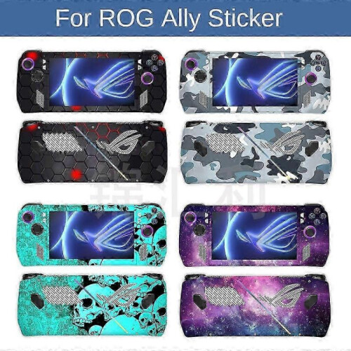 Anti Fingerprint Handheld Console Skin Decal Asus Rog Ally Pvc 1