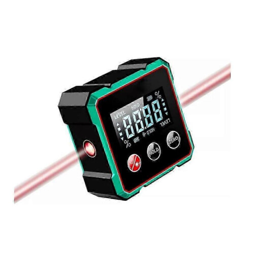 Scomeri Magnetic Digital Angle Finder with Electronic Laser,aneedbaby Angle Tool