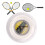1.25mm Tennis Racket String Double Ribbed Pattern 11