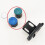 Magnet Billard Kreidehalter Achteckig Set 19