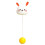 Table Tennis Trainer Indoor Hanging Elastic Shaft 1