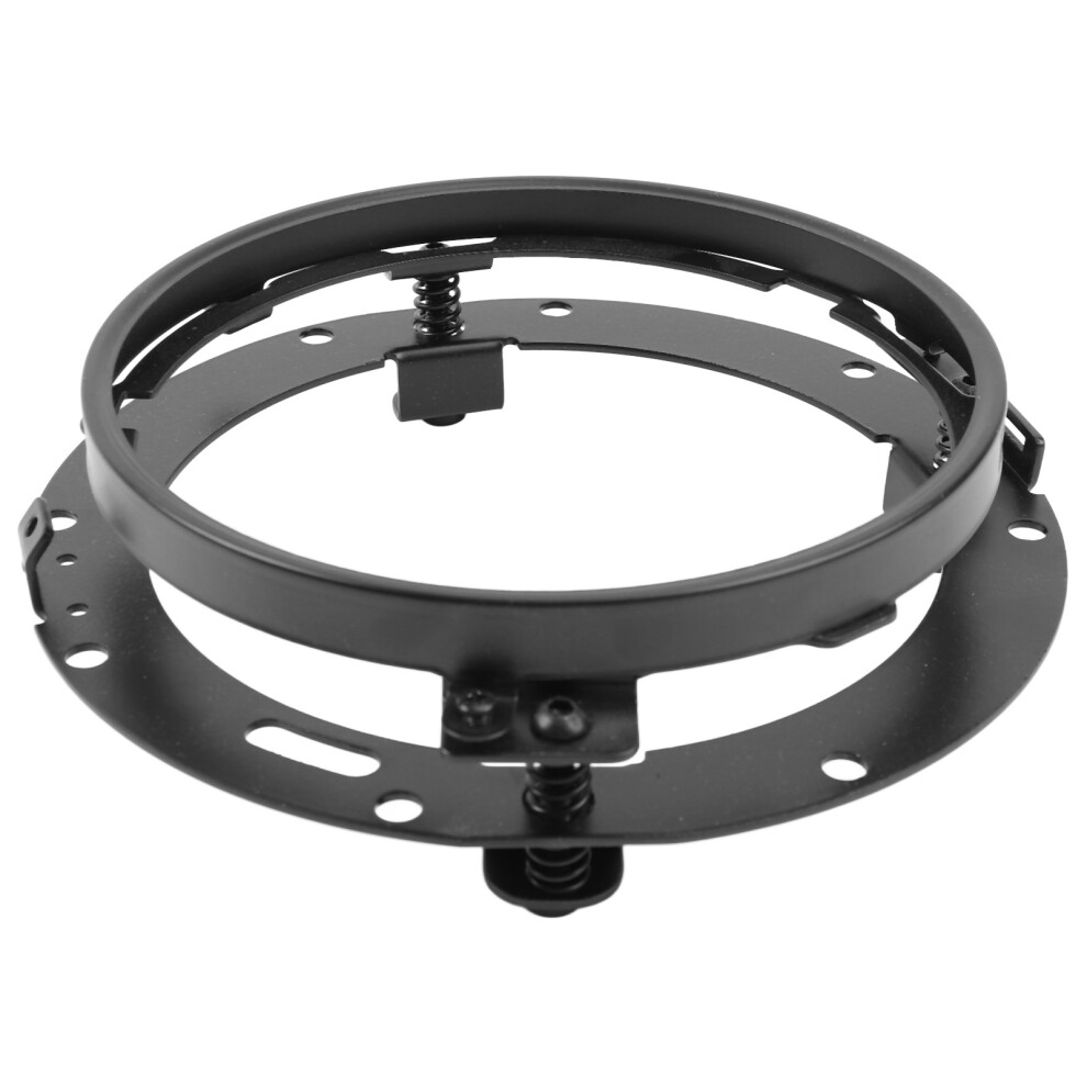 7 Inches LED Headlight Mounting Bracket Black