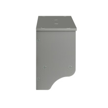 SoBuy FRG282-HG, Wall Coat Rack Wall Shelf Wall Storage Cabinet Unit