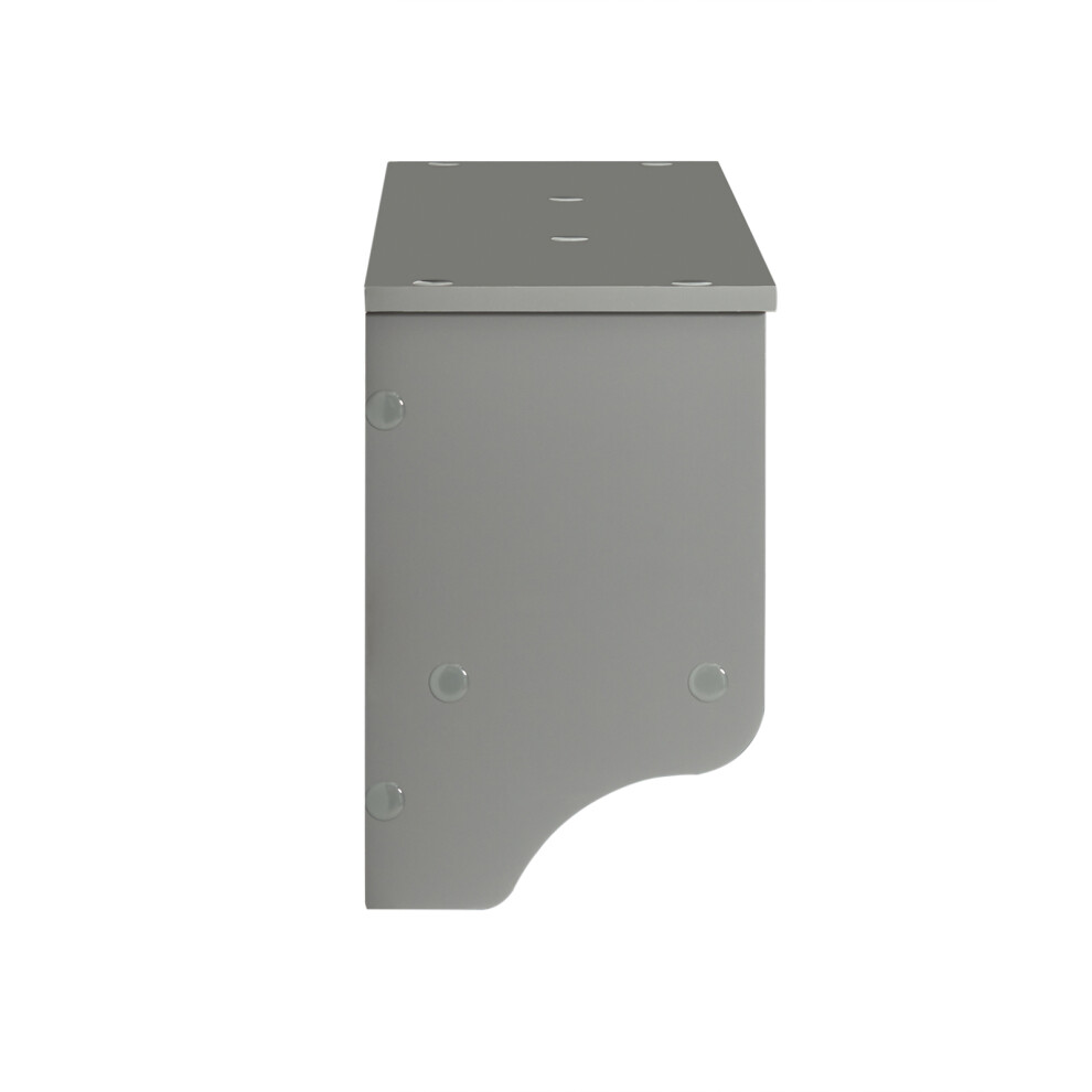 Sobuy Frg282-Hg, Wall Coat Rack Wall Shelf Wall Storage Cabinet Unit