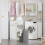 Dulap rufe SoBuy Alb 66x95x37 cm 15