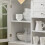 SoBuy πλευρικό έπιπλο λευκό 120x39x78cm με γυάλινες πόρτες 14